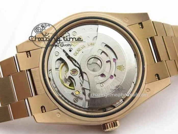 RG Edition On Best A3255 RG President Noob 228239 40mm 1:1 RG Bracelet Day-Date Dial 0409